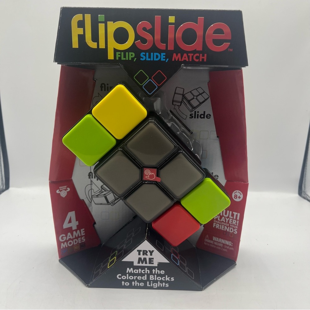 Flipslide Electronic Handheld Game | Flip, Slide, and Match the Colors NIB